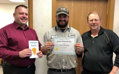 SBS Employees Recognized for Excellent Field Service