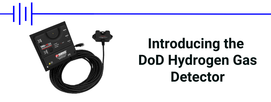 Image: electronic Hydrogen Detector. Introducing the DoD Hydrogen Gas Detector.